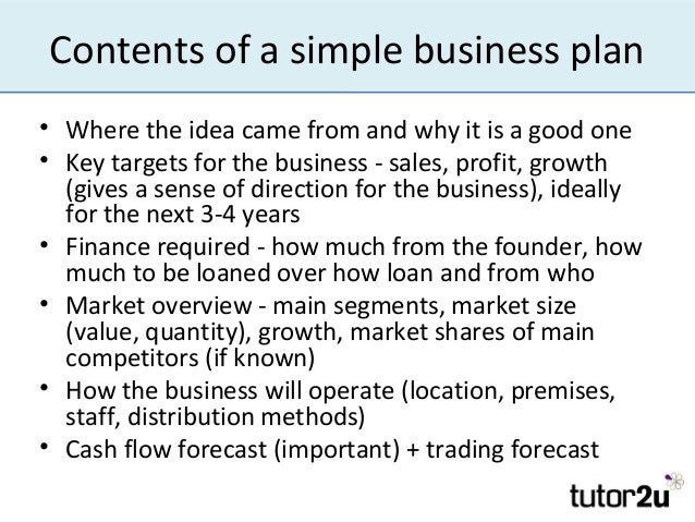 business planning for a new business