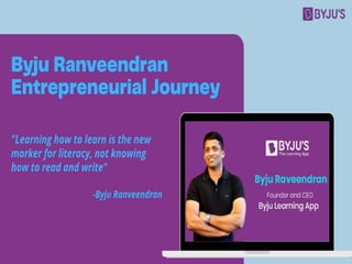 Journey Of Byju's: The Learning App