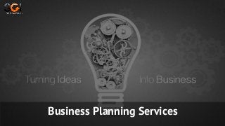 Business Planning Services
 