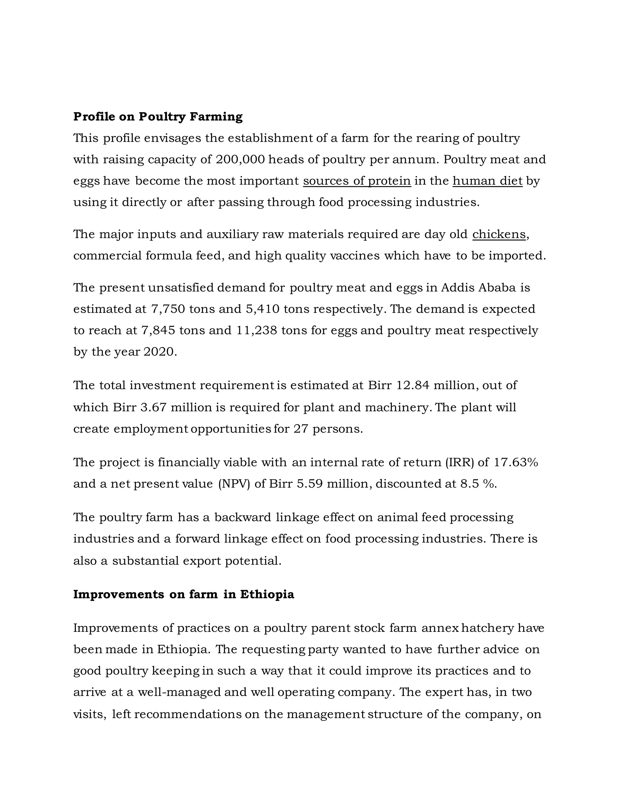 Business plan of_poultry_farm | DOCX