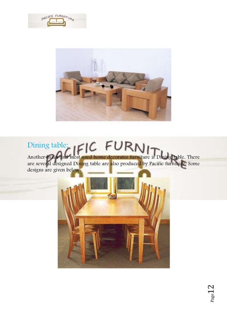 Business plan sample on furniture