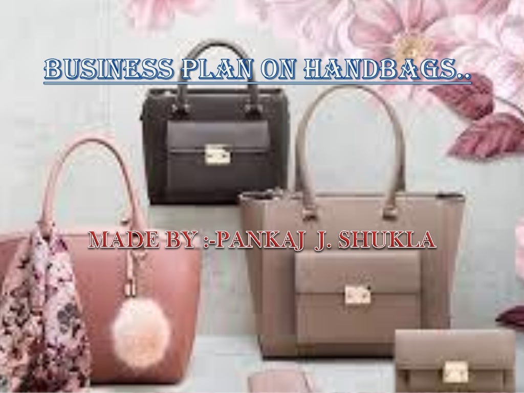 handbags retail business plan