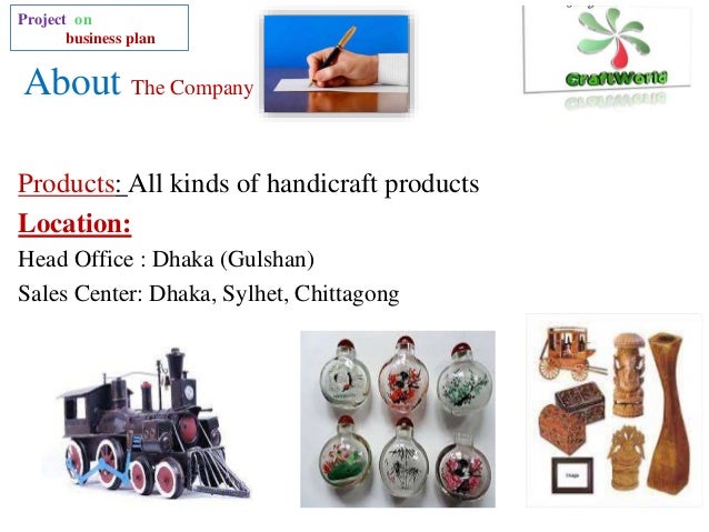 business plan handicraft products