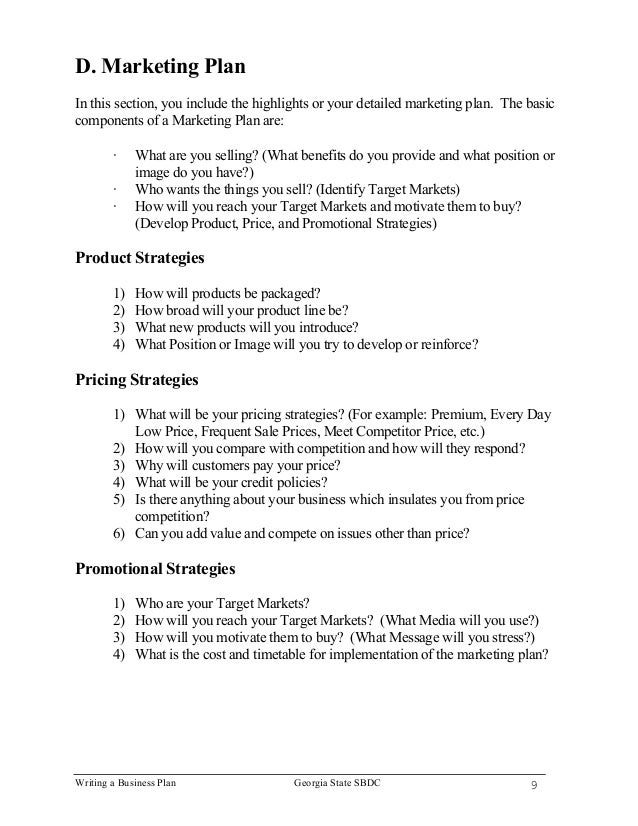 Business plan you can purchase