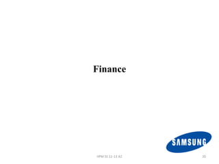 Finance




IIPM SS 11-13 A2   20
 