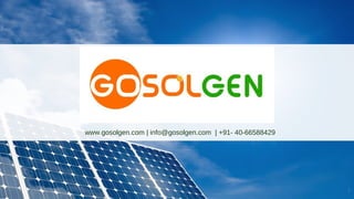 1
www.gosolgen.com | info@gosolgen.com | +91- 40-66588429
 