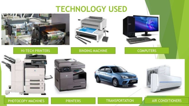 A.C.U Printing Centre Business plan presentation slides