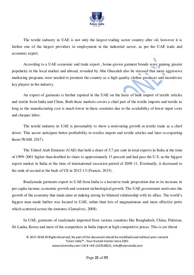 Dissertation business plan