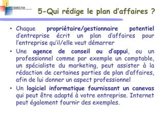 Business Plan Sequence 1