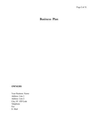 Business plan template (1)