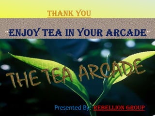 Presented By: Rebellion group
 