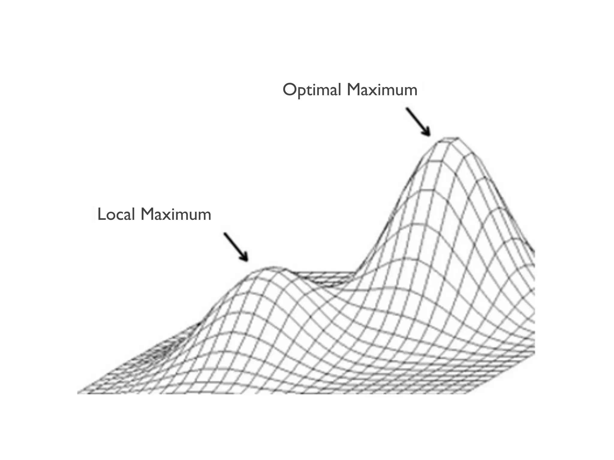 Optimal Maximum
Local Maximum
 