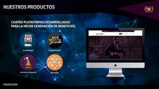 VXGOLD Apresentação Espanhol