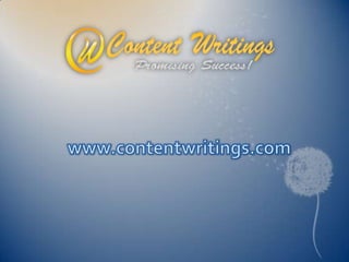 Business plan writing services