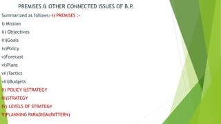 Business policy | PPTX