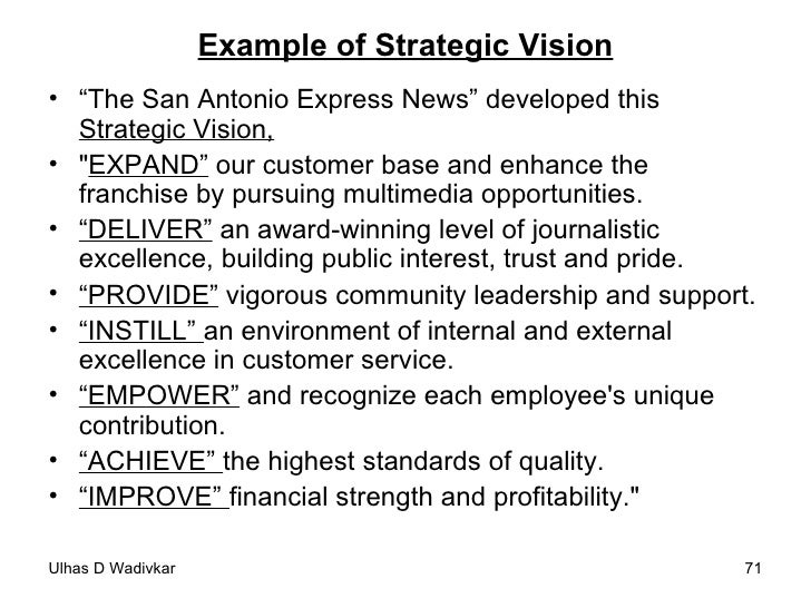 business policy example
