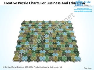 Creative Puzzle Charts For Business And Education




                                                Your Logo
 