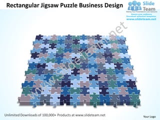 Rectangular Jigsaw Puzzle Business Design




                                            Your Logo
 