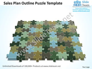 Sales Plan Outline Puzzle Template




                                     Your Logo
 