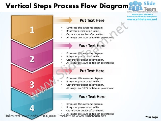 ppt flow chart template