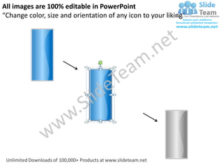 Business power point templates work flow is linear state diagram ppt ...