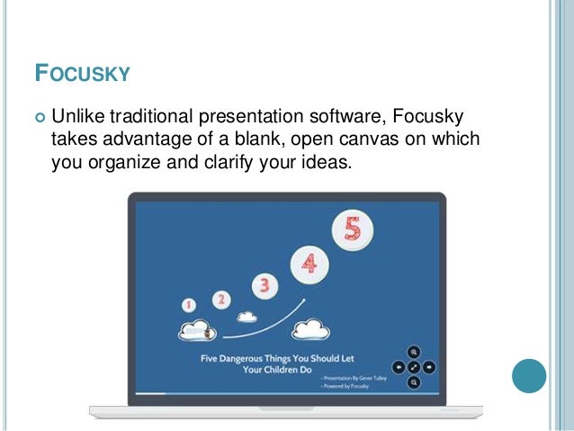 Corporate presentation software picture