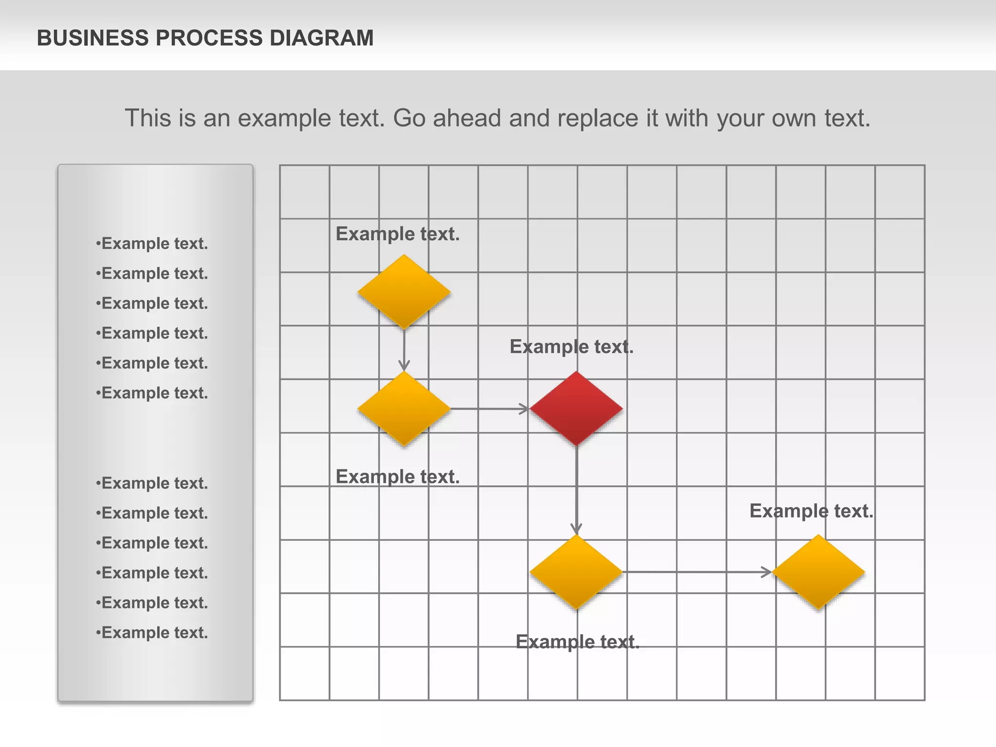Business Process Diagram (for PowerPoint and Google Slides) | PPTX