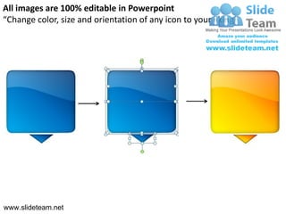 All images are 100% editable in Powerpoint
“Change color, size and orientation of any icon to your liking”




www.slideteam.net
 