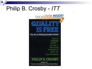 Philip B. Crosby -  ITT 