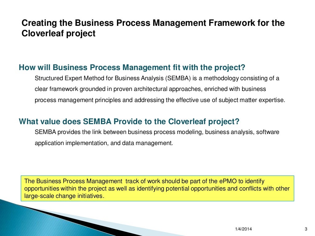 Business Process Management Approach