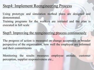 Business process re engineering | PPTX | Business Administration | Business