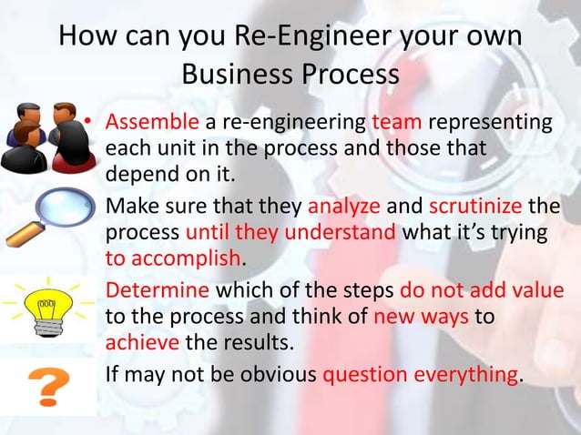 Business process re engineering