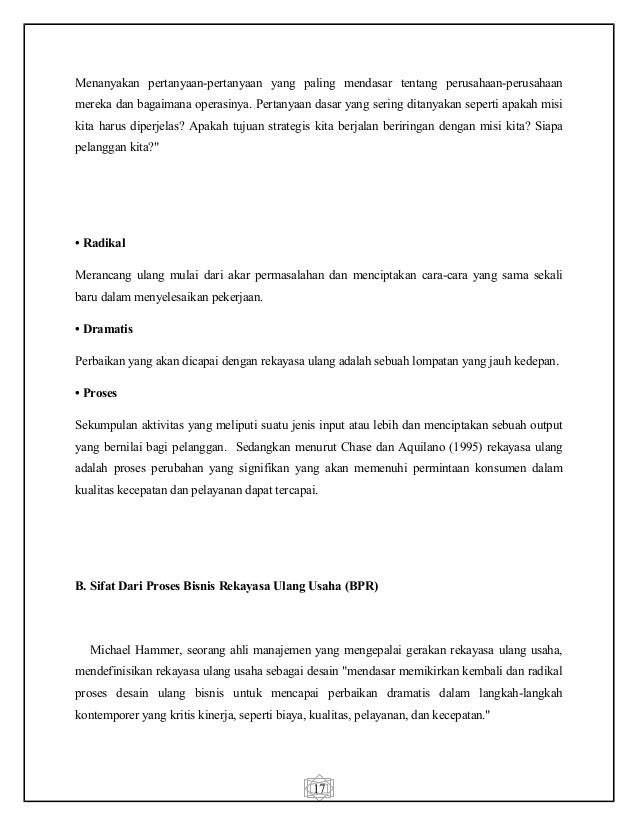 Business process reinggering