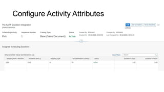 Configure Activity Attributes
 