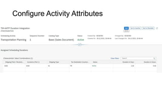 Configure Activity Attributes
 