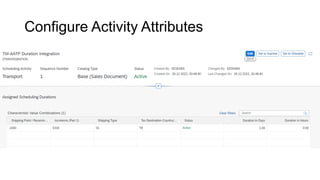 Configure Activity Attributes
 