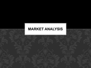 MARKET ANALYSIS
 