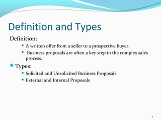 What is a Business Proposal? Definition, Types, and Examples