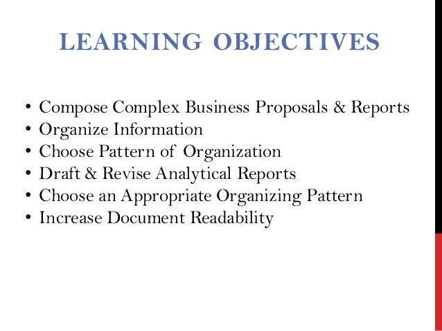 analytical report template