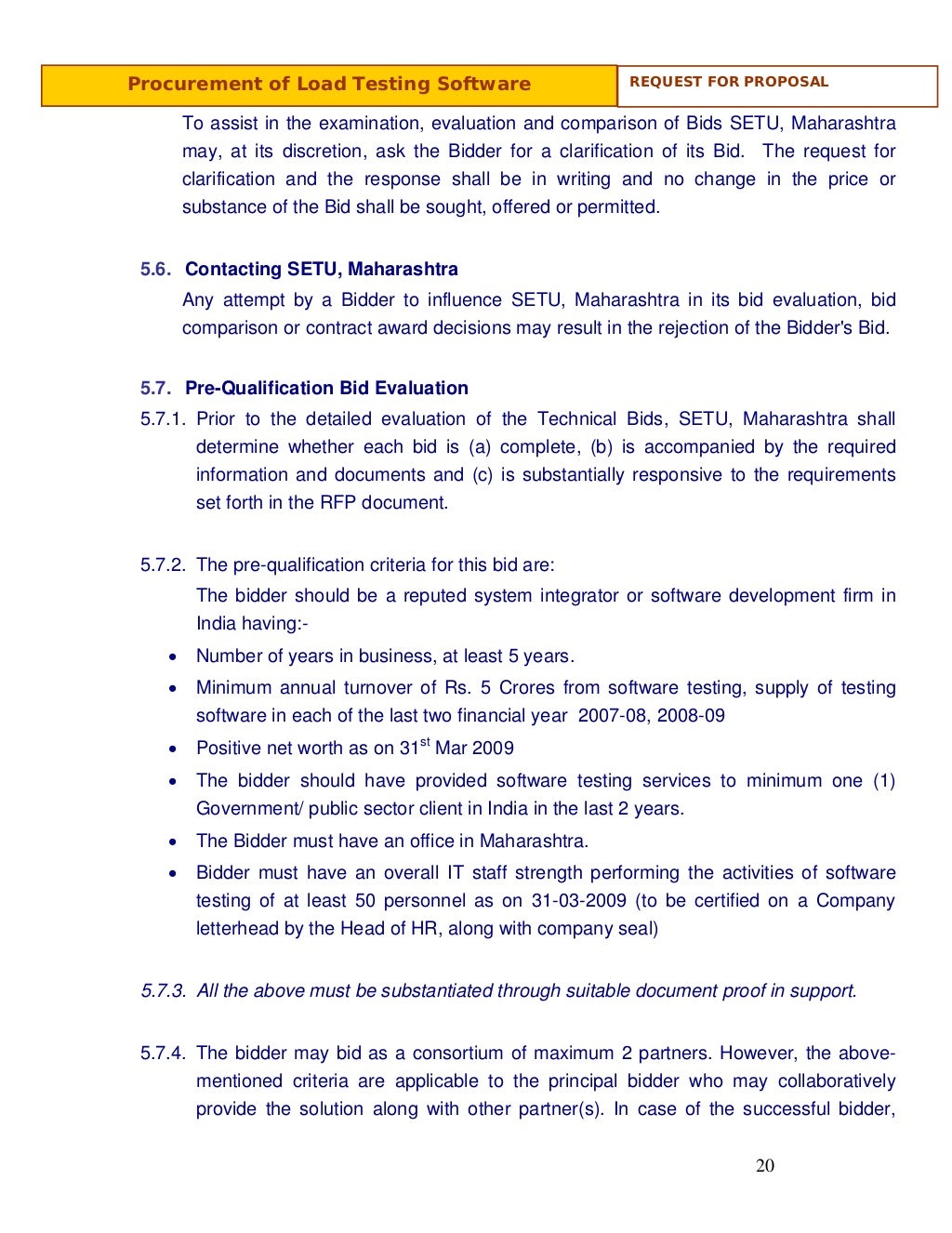 Business proposal software testing6