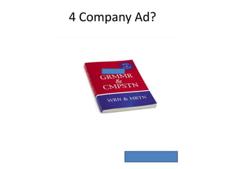 4 Company Ad?
 