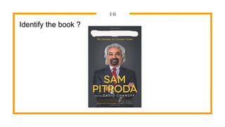 16
Identify the book ?
 