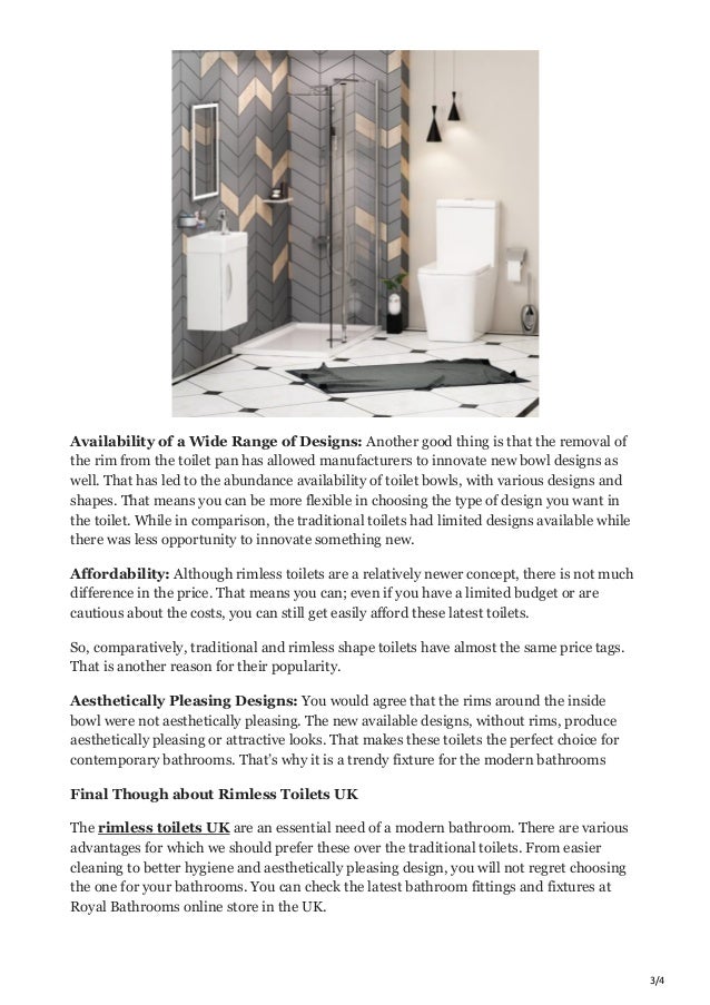 Rimless Toilets Vs. Traditional Toilets What is the Difference?