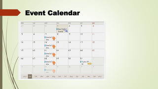 Event Calendar
 