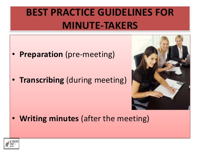 business and report writing skills transcribing meeting minutes