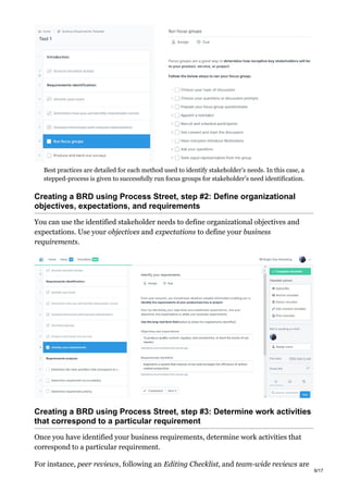 Business Requirements: How to Create a Business Requirements Document ...