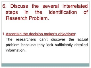 Business Research Methodology Presentation | PPT