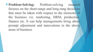 Business Research Methods. unit 1 introdution | PPTX