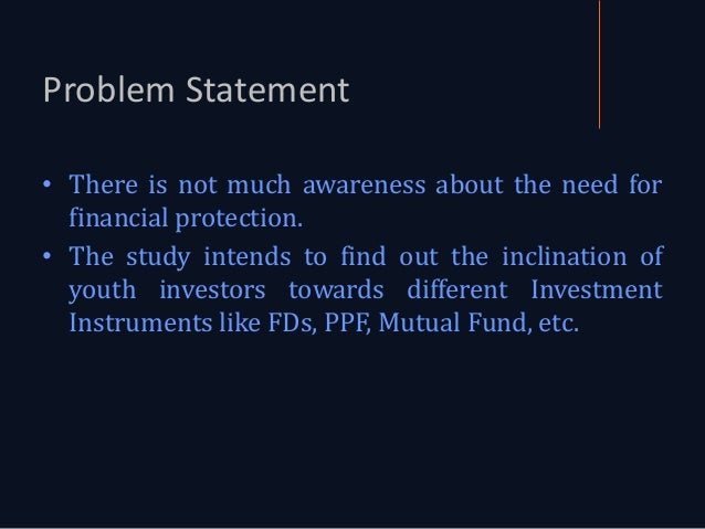 Investment options for youth