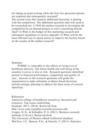 Business Research Project Part 1 Business Problem a.docx